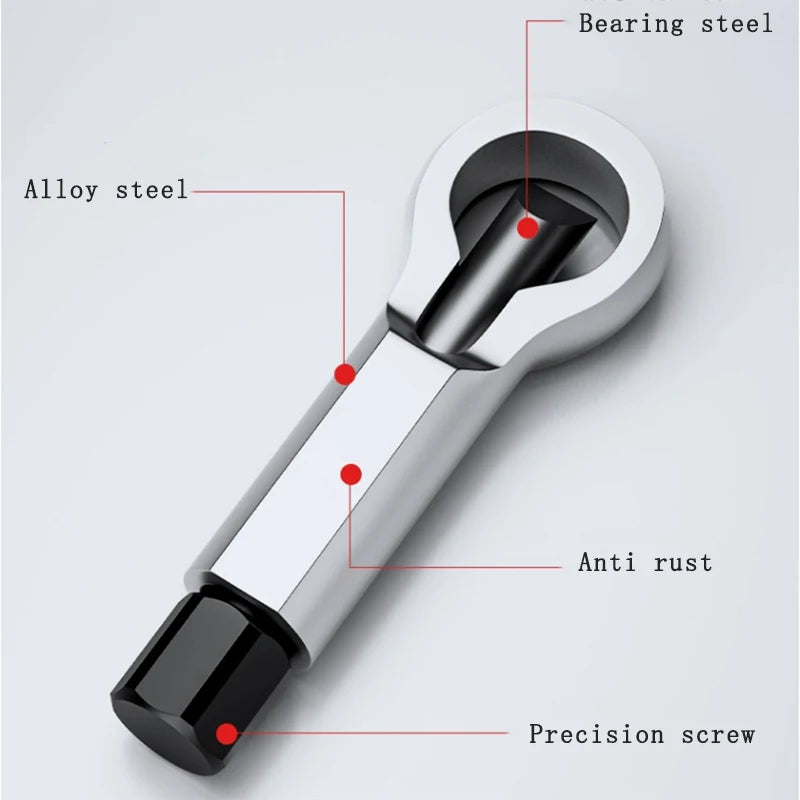 9-27mm Professional Nut Splitter Kit Separator Breaker Rusty Screw Bearing Steel Removal Hand Tool