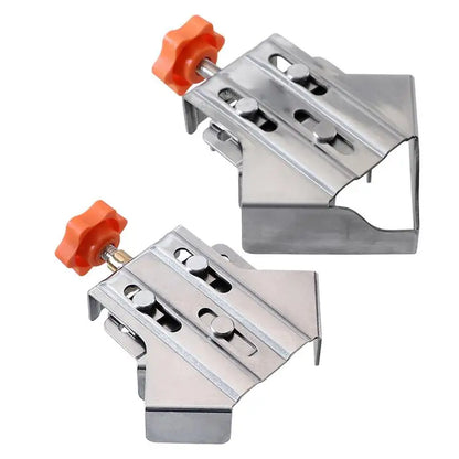 90 Degree Right Angle Clamp Stainless Steel Carpenter Corner Clamp Vise Adjustable Swing Bench Tools For Woodworking Supplies