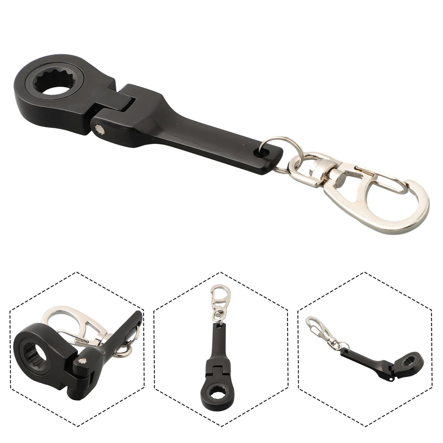 10mm Keychain Key Ratchet