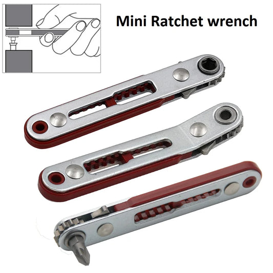 1pc Mini Ratchet Wrench 1/4"(6.35mm)